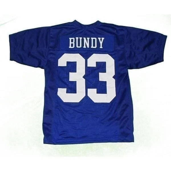 Al Bundy #33 Married with Children Polk High Football Jersey Polished Men's Silk