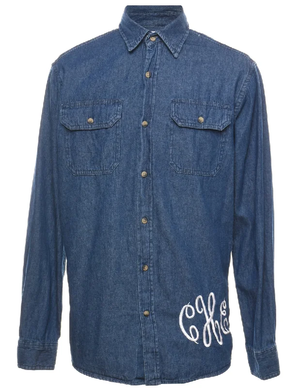 Feather light Wrangler Denim Shirt - S Cozy Men's Winter