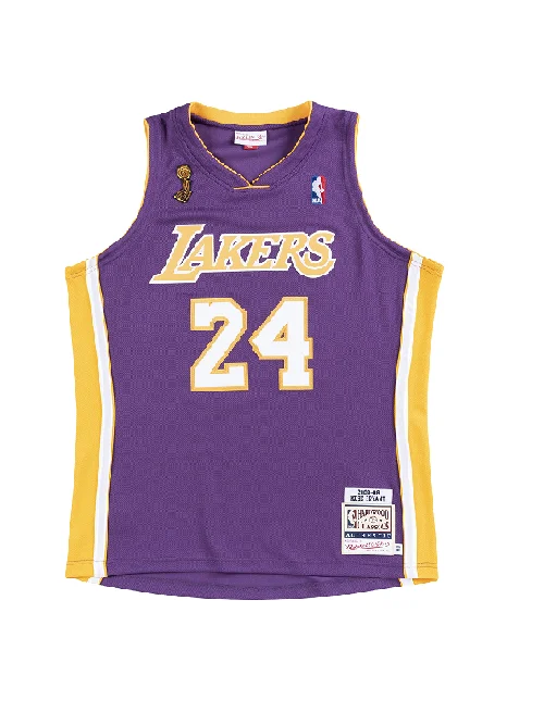 LAKERS NBA AUTHENTIC ROAD FINALS 2008 KOBE 24 JERSEY Vintage Men's 1970S Disco