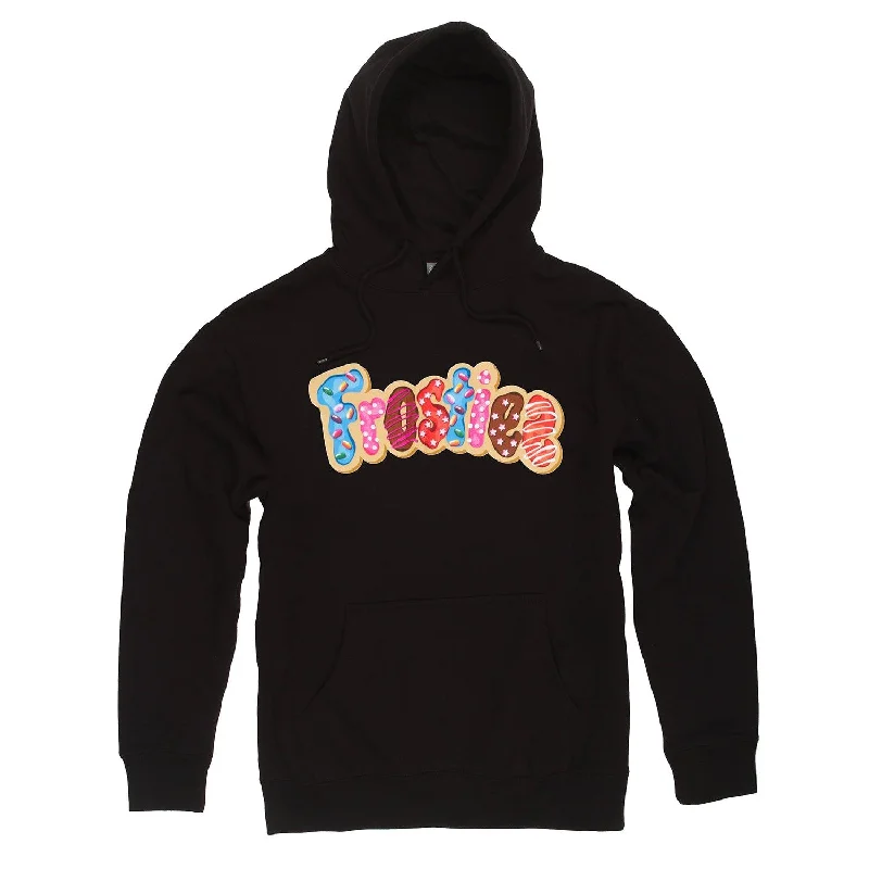 Hip - Hop Style Frostiez Treats Pullover Hoodie Modern Men's Geometric