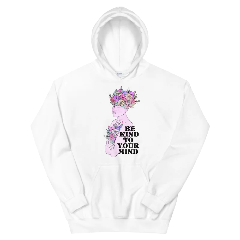 Anime Inspired Be Kind To Your Mind Graphic Hoodie British Gentleman Style