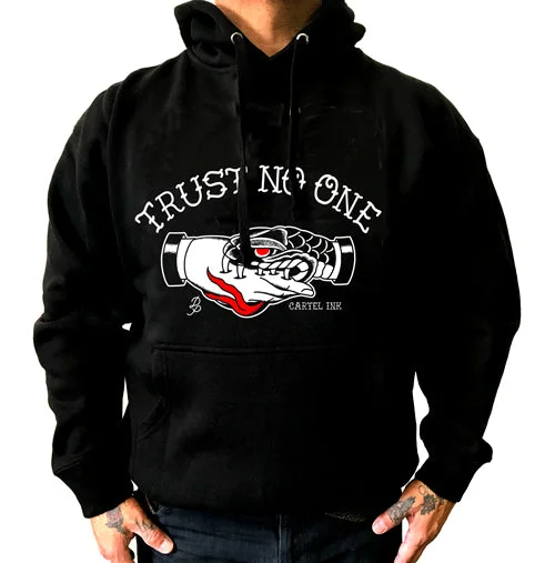 K - Pop Influence Trust No One Pullover Unisex Hoodie Unique Men's Patch