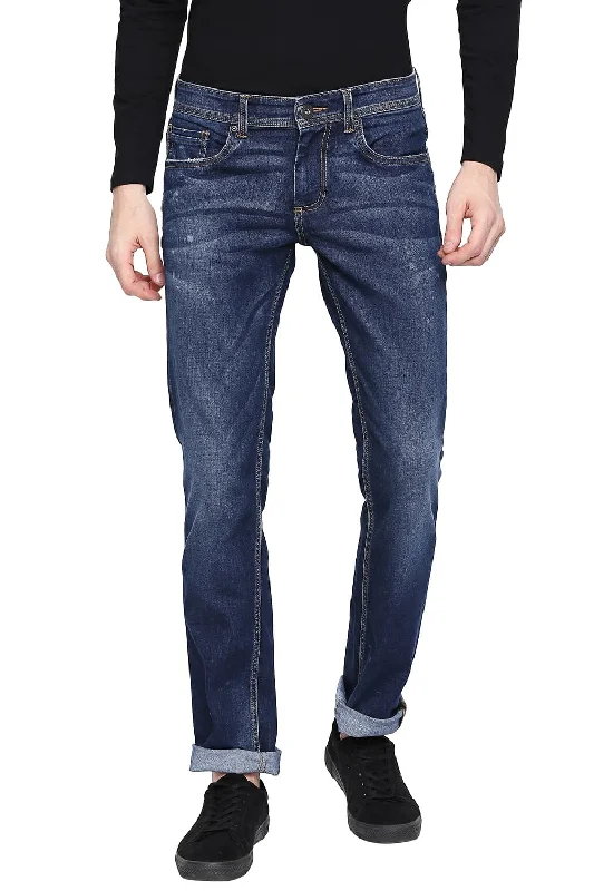 Torque Fit Stretch Jeans Cool Men's Distressed