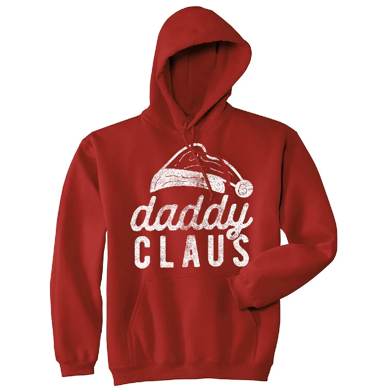 Light on Body Daddy Claus Hoodie Monochromatic Office Style