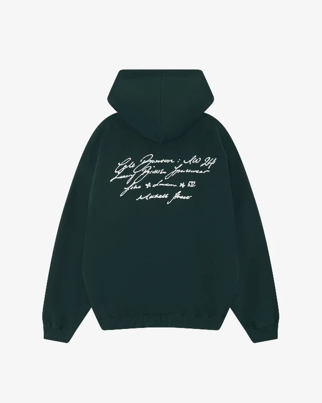 Anime Inspired SCRIPT HOODIE Modern Men's Tech