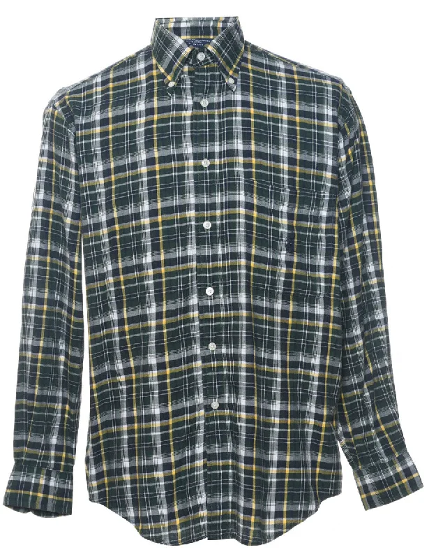 Snug Fit Nautica Checked Shirt - S Bold Men's Statement