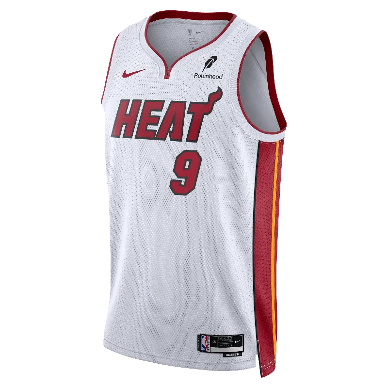 Pelle Larsson Nike Miami HEAT Association White Swingman Jersey Beach