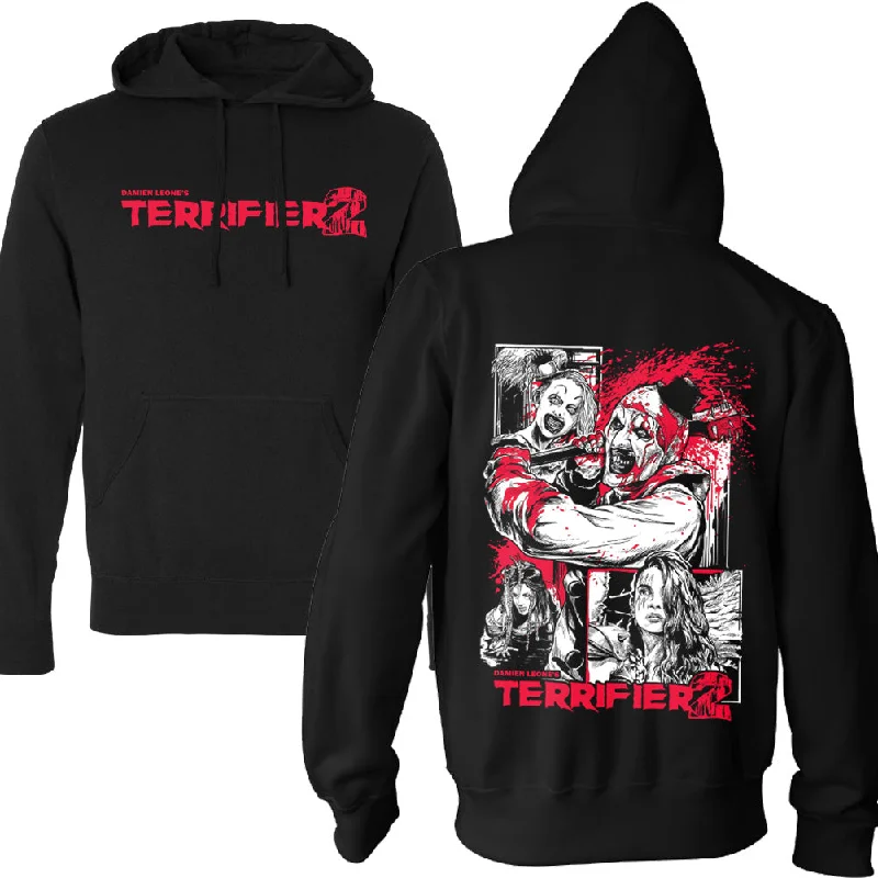 Comfort Fit Terrifier 2 Bloody Good Pullover Hoodie Adventure