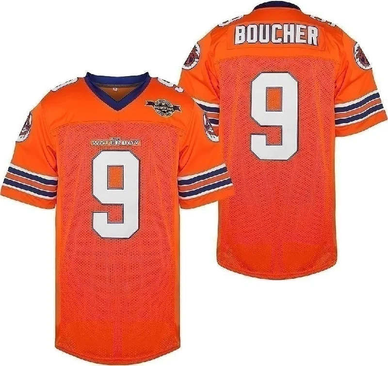 Bobby Boucher #9 (Adam Sandler) - The Waterboy Jersey Hip Men's Urban