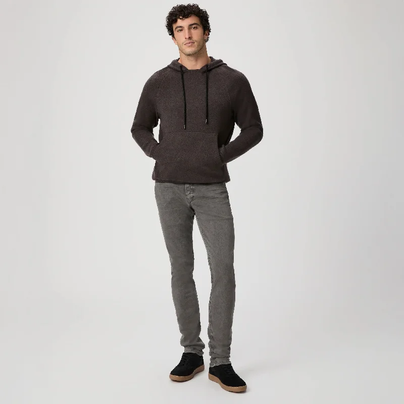 Lennox - Vintage Volcanic Ash (Gray) - Slim Fit Transcend Jeans - PAIGE Modern Men's Geometric