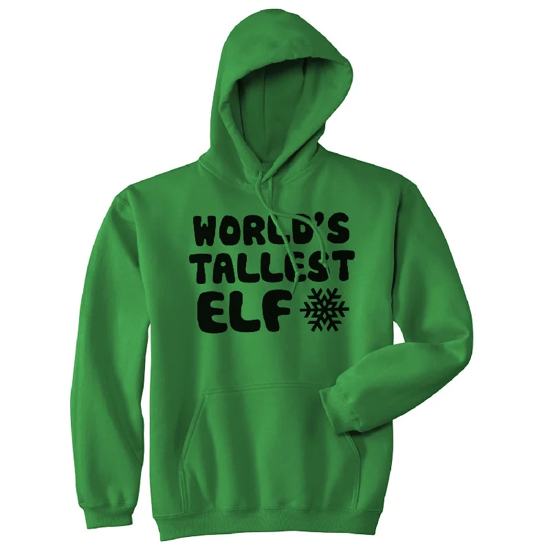 Anime Inspired World's Tallest Elf Hoodie Trendy Men's Scandinavian