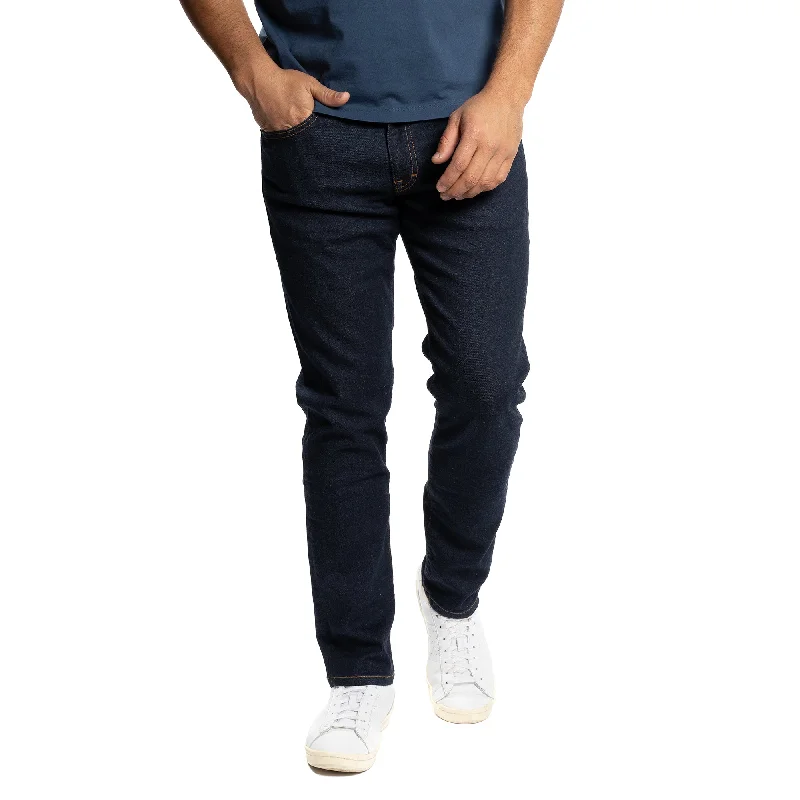 Johnny Stretch Jeans Slim Fit - Indigo  Rinse Stylish Men's Tropical 