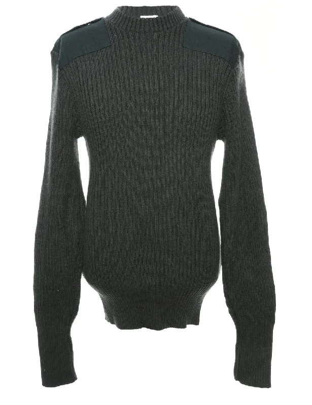 Bohemian Tribal Woolly Jumper - M Tough Men's Tactical