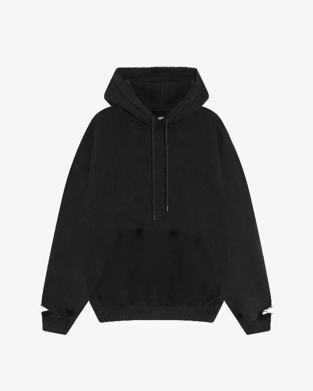 K - Pop Influence POCKET FADE HOODIE Minimalist Men's Casual 