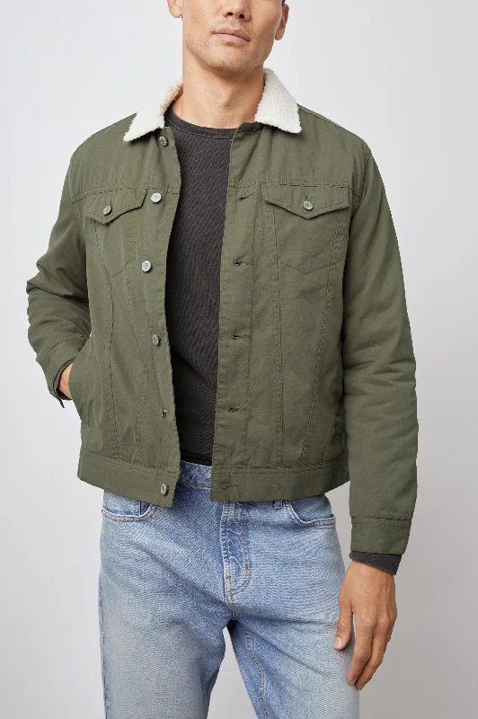 Gale Resistant MCKINLEY JACKET - OLIVE Earthy Men's Sustainable 