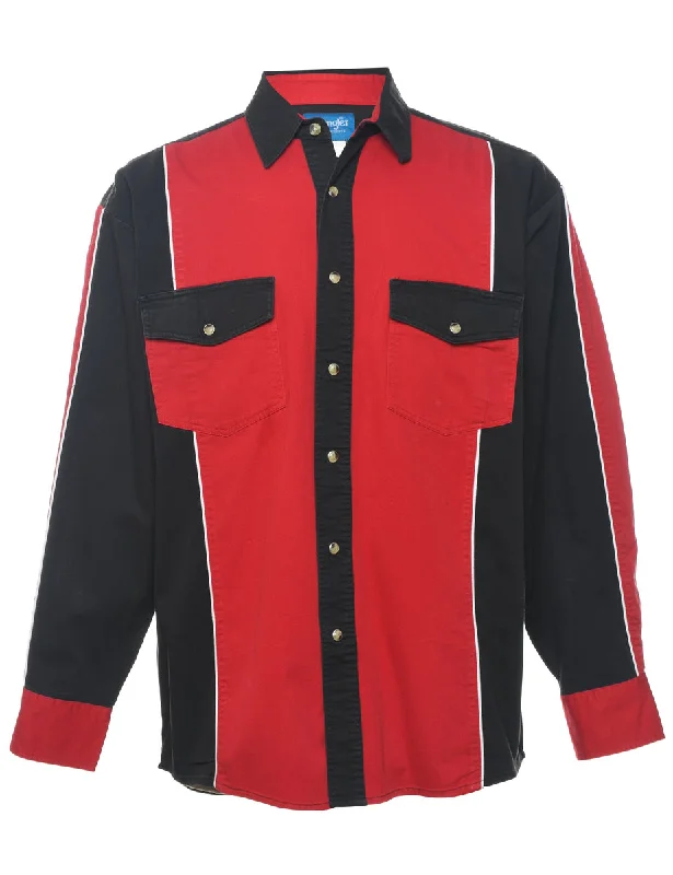 Retro inspired Wrangler Denim Shirt - M Beach