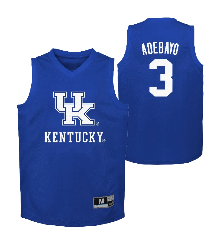 Bam Adebayo Kentucky Youth Swingman Jersey Elegant Men's Cashmere