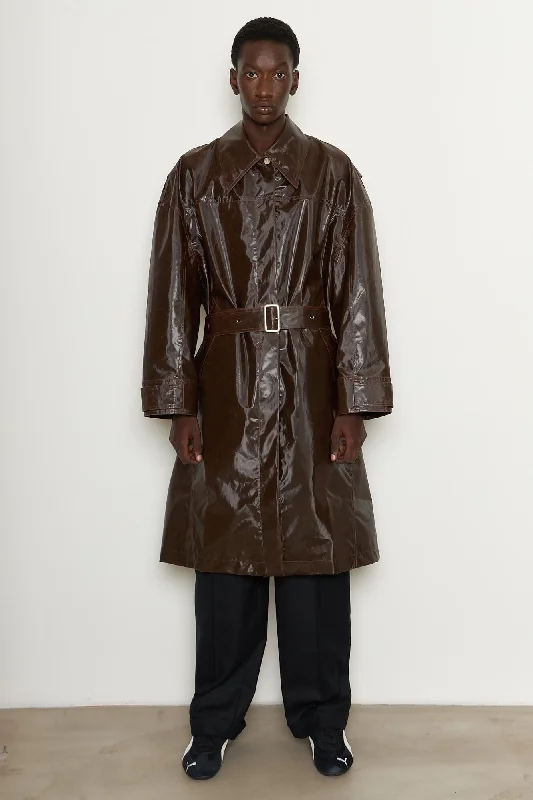 Feather light Manso Coat Modern Men's Geometric