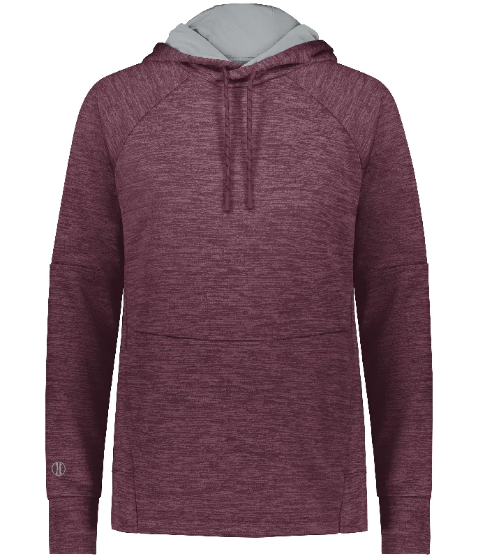 Maroon Heather/Silver