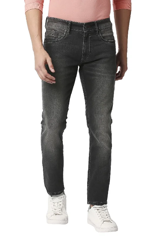 Blade Fit Stretch Jeans Elegant Men's Cashmere