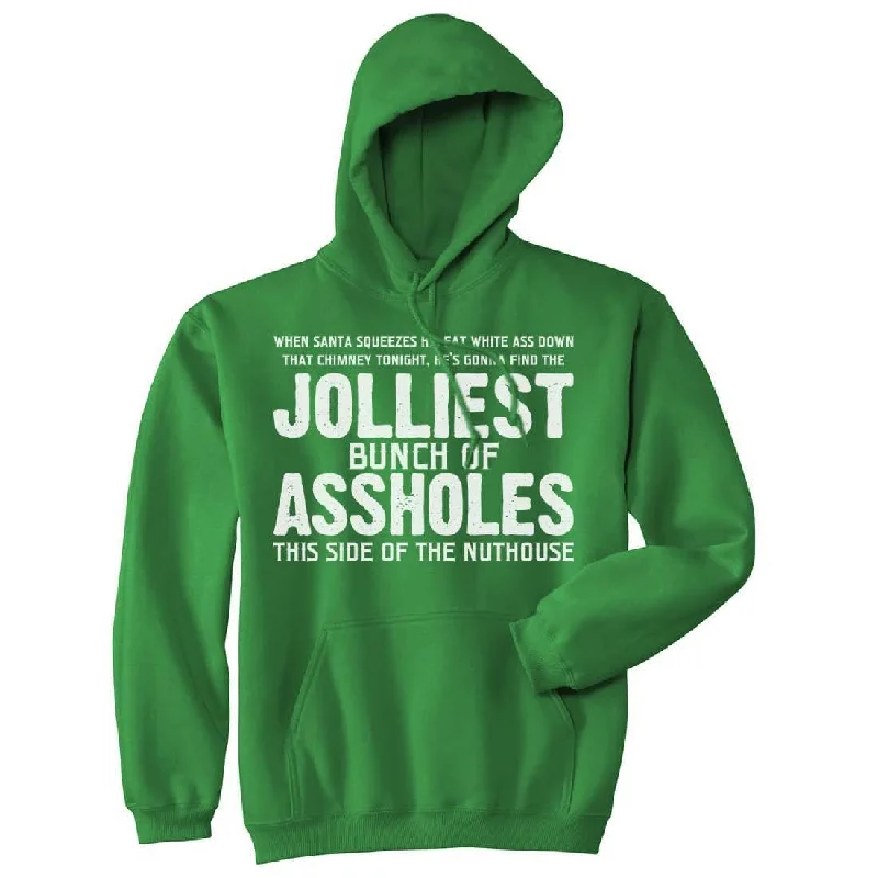 Soft to Touch Jolliest Bunch Of Assholes Hoodie Organic