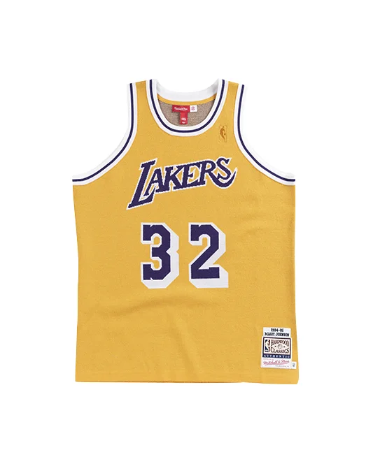 Los Angeles Lakers CLOT X  Johnson Merino Knit Jersey Relaxed Men's Beach