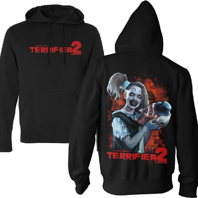 Cozy Feeling Terrifier 2 Head Case Pullover Hoodie Sharp Men's Italian