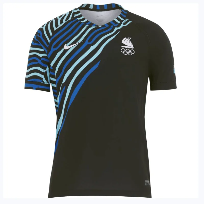 Fiji Olympics 7's Replica Away Jersey by Nike Tough Men's Military