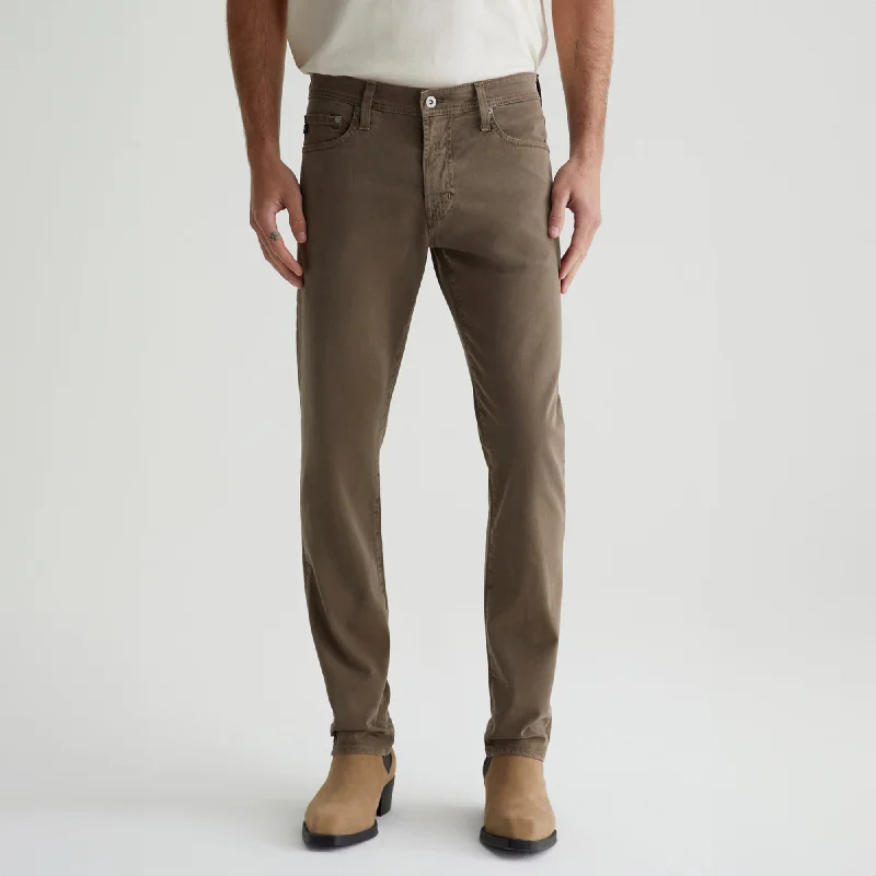 Sulfur Faded Ashwood Modern Slim Tellis Sueded Pants - AG Laid