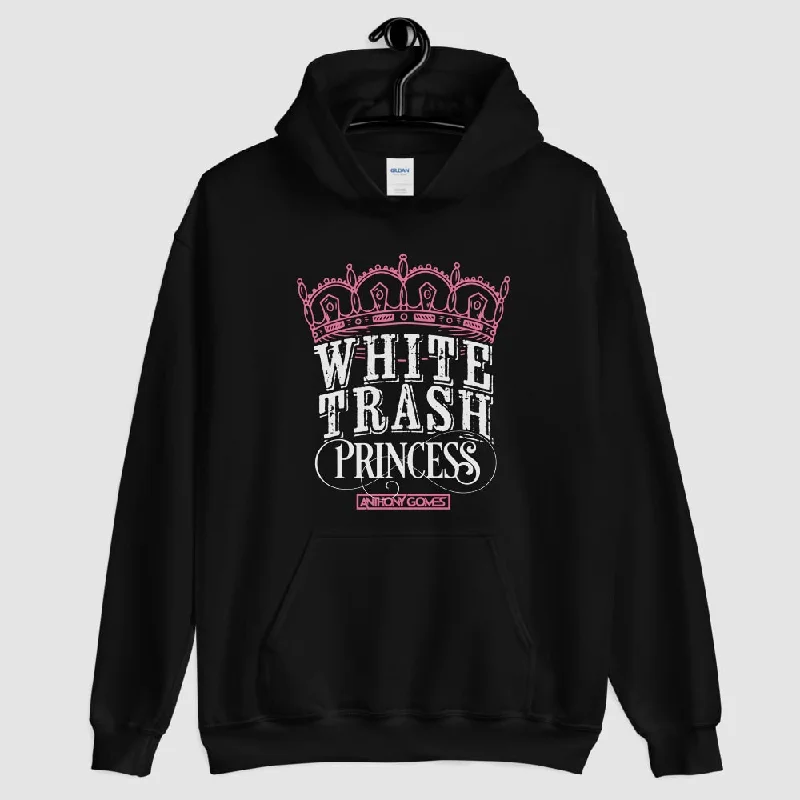 Retro Gaming White Trash Princess Unisex Hoodie Traditional Men's Country