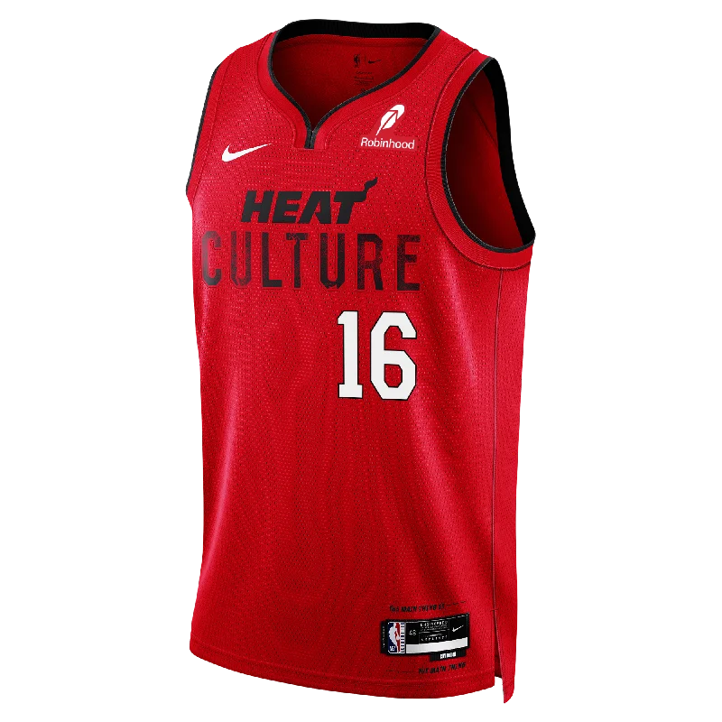 Keshad Johnson Nike HEAT Culture: Blood Red Youth Swingman Jersey Artistic Men's Hand