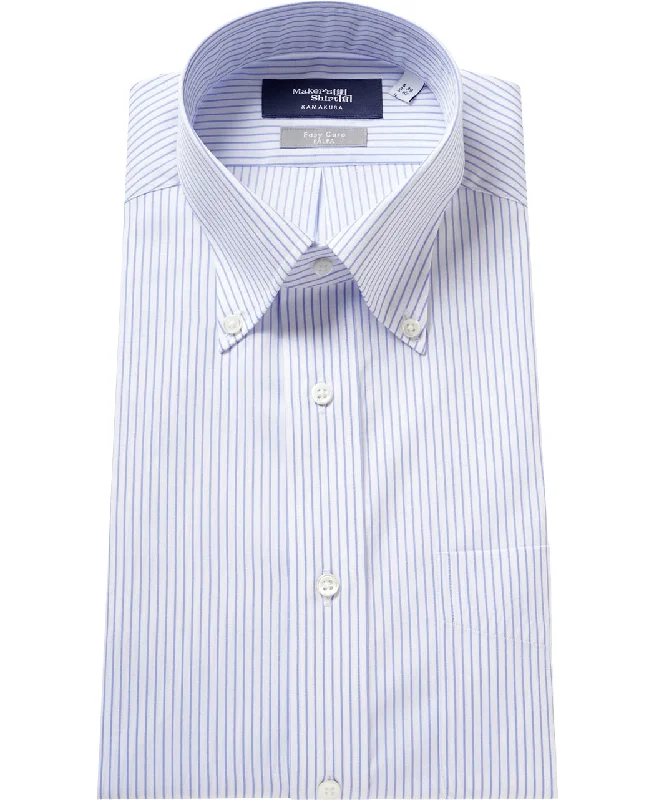 TOKYO SLIM FIT - Button Down Twill J-Tech EASY CARE British Gentleman Style