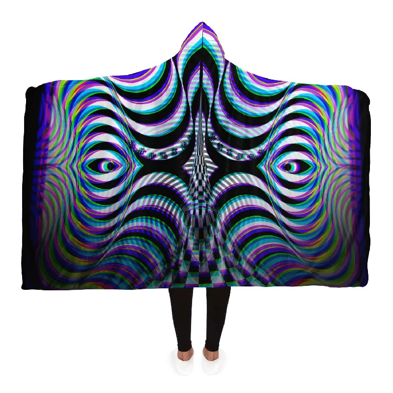 Light on Body Xebrax Hooded Blanket Artistic Men's Avant