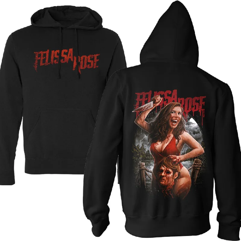 Hip - Hop Style Felissa Rose Off With Your Head Pullover Hoodie Sharp Men's Italian