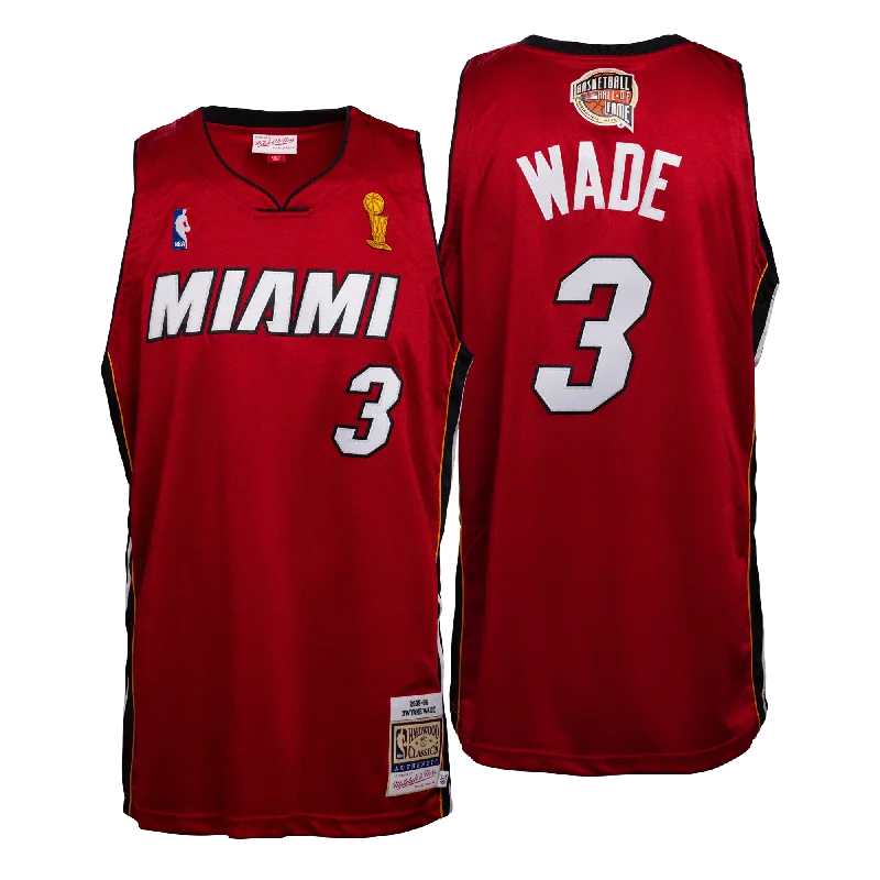 Dwyane Wade Mitchell and Ness Miami HEAT 2005-06 Authentic Jersey - HOF Edition Refined Men's Classic 