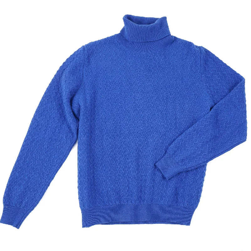 Breathable Kiton Patterned Knit Cashmere Sweater Dynamic Men's High