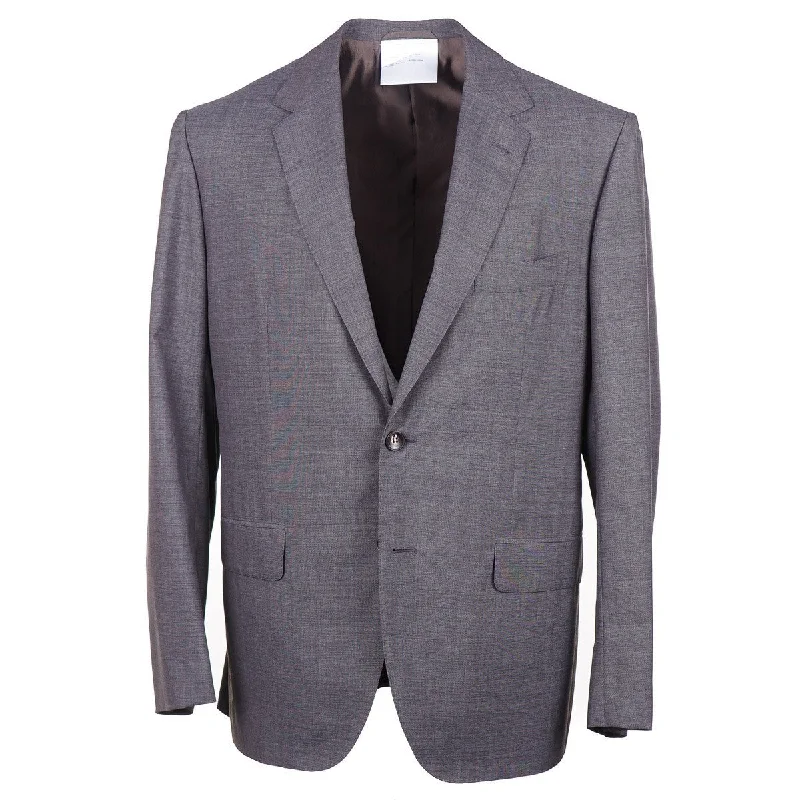 Snug fitting Sartorio Slim-Fit Super 140s Suit Monochromatic All