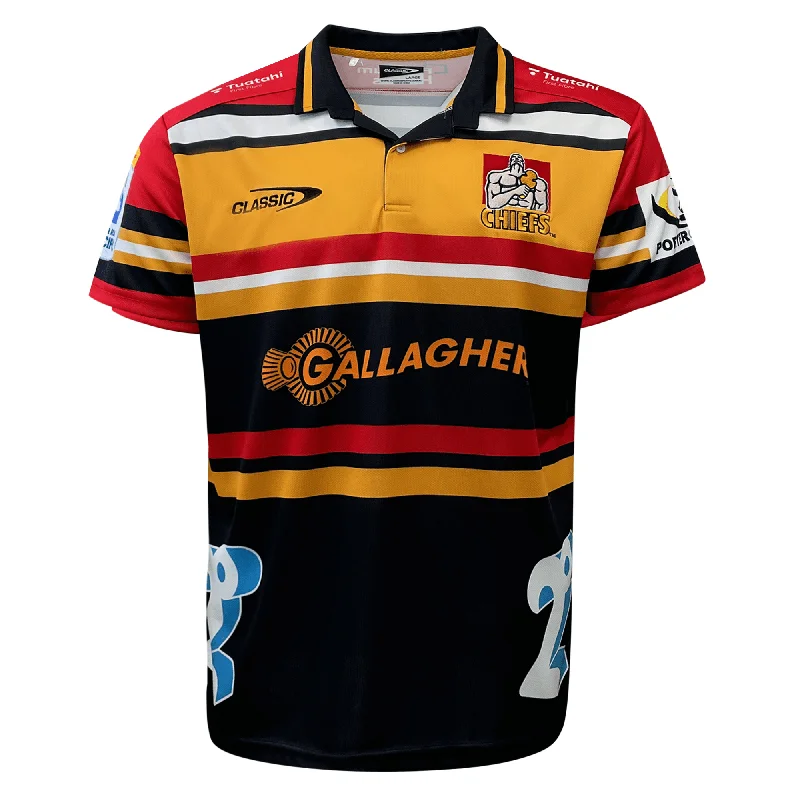 Gallagher Chiefs Super Rugby Heritage Jersey by Classic Sportswear Athletic Men's High