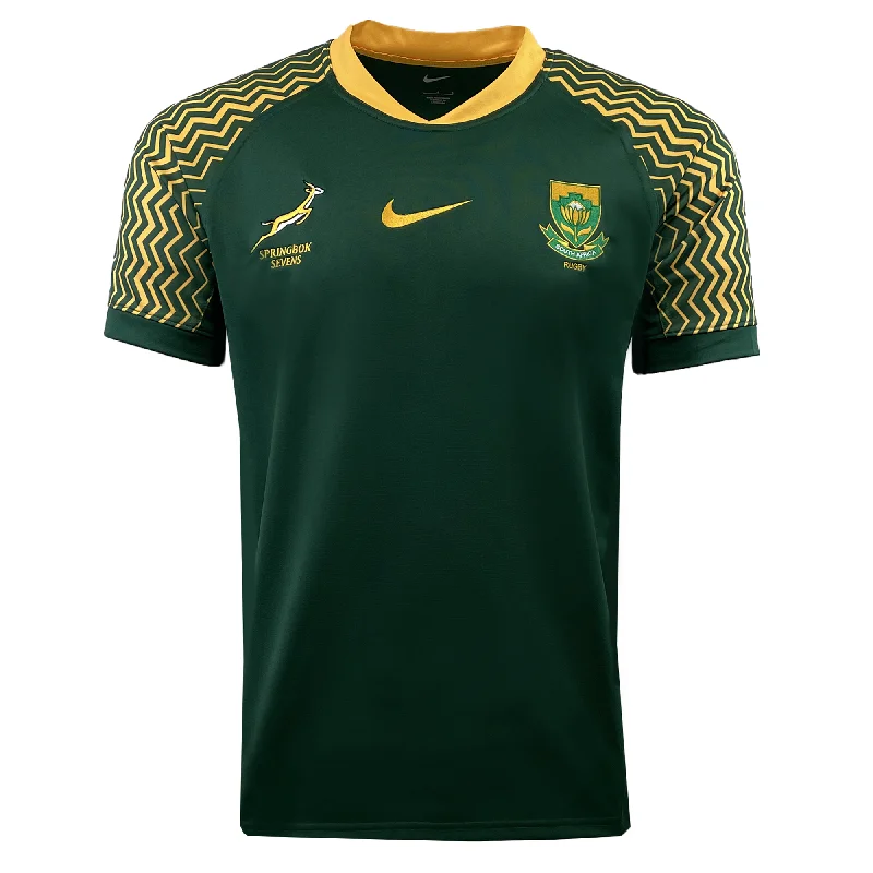 Springboks Sevens Stadium Home Jersey by Nike Laid