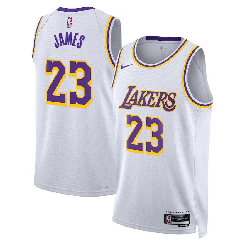 Lakers Youth James 23 Association Swingman Jersey Cozy Men's Winter