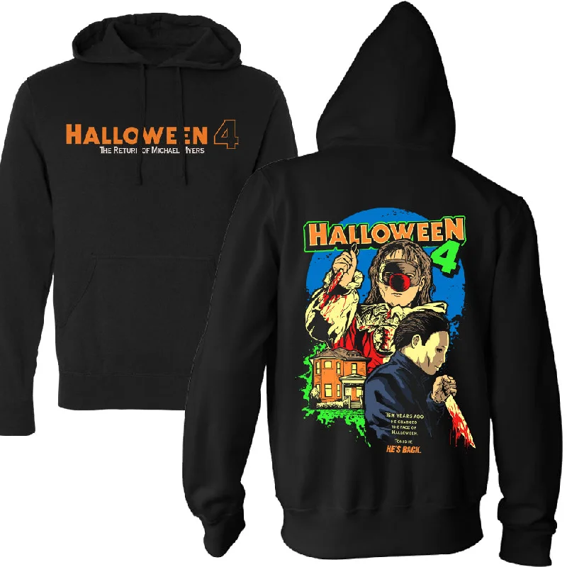 Anime Inspired Halloween 4 Back To Haddonfield Pullover Hoodie Adventure