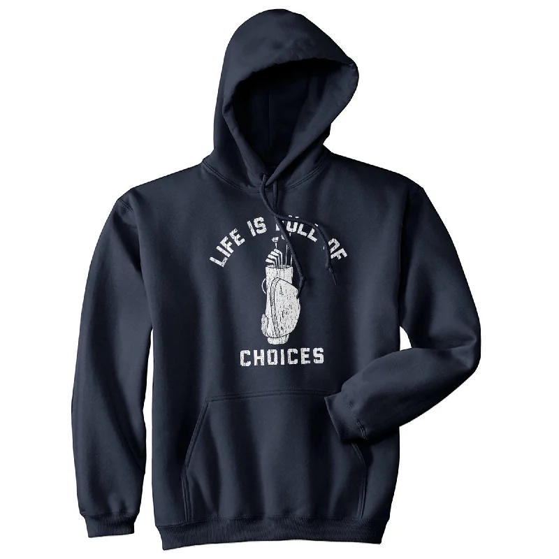 K - Pop Influence Life Is Full of Choices Hoodie Relaxed Men's Australian 