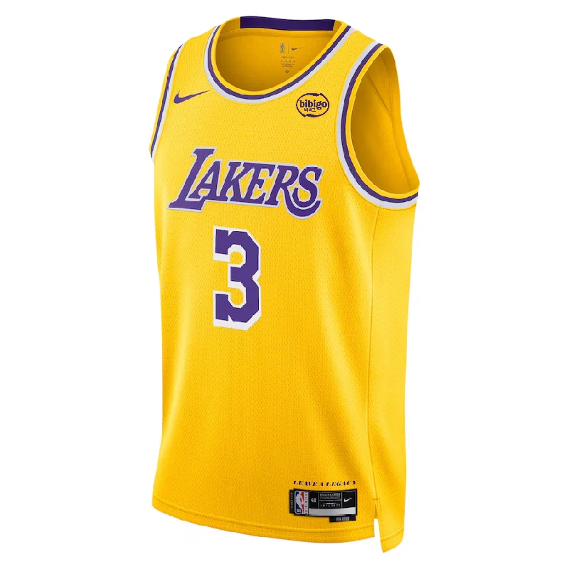 Los Angeles Lakers Anthony Davis Icon Swingman Jersey Trendy Men's Bucket