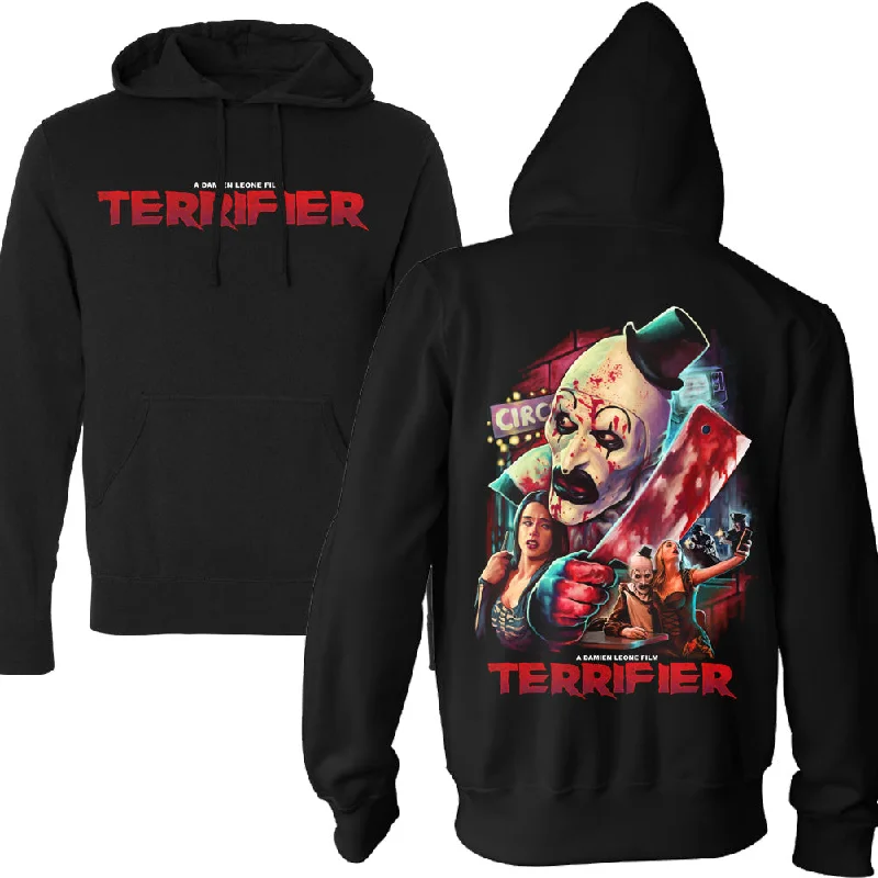 Street Art Theme Terrifier Everybody Loves A Clown Pullover Hoodie Sporty Men's Tennis