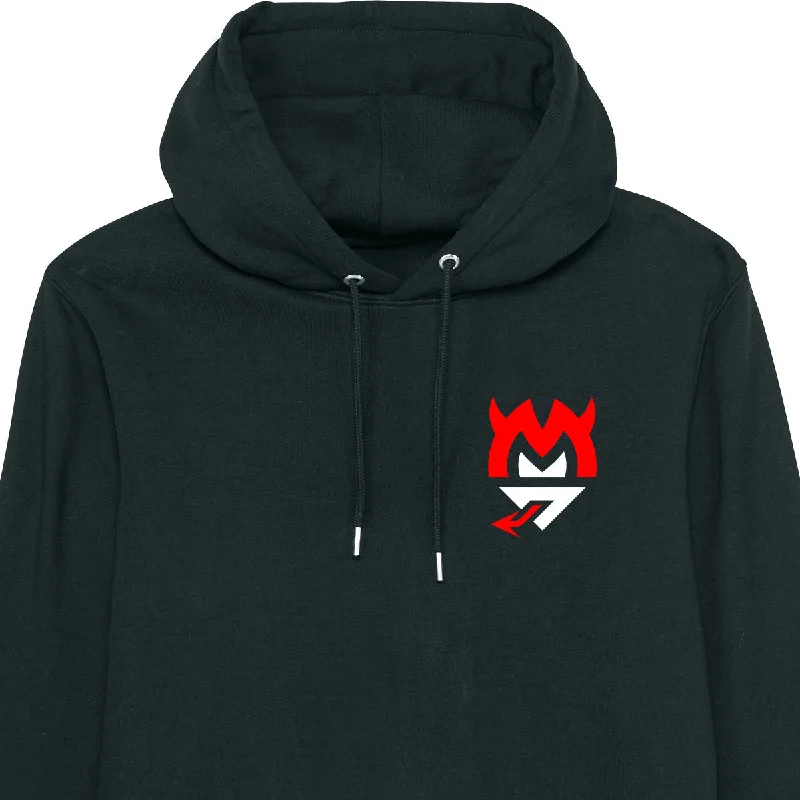 Skin - Friendly Red Devil Hoodie Sophisticated Men's French