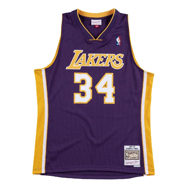 Lakers 99 Oneal Road Jersey Rugged Men's Outdoor 