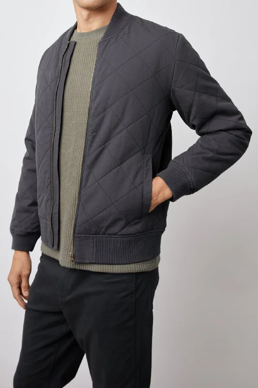 Gale Resistant PENINSULA JACKET - WASHED BLACK Tailored