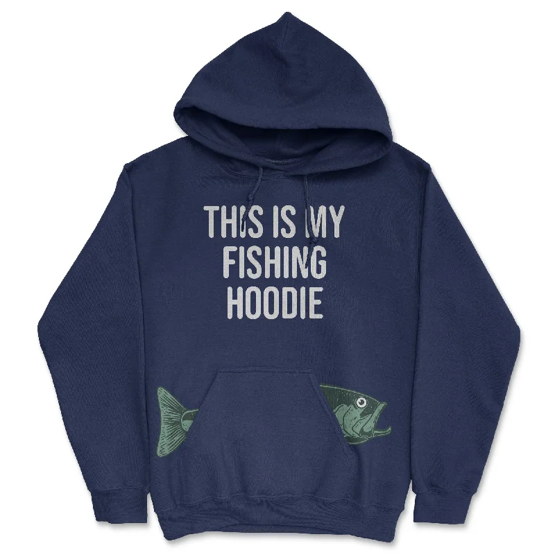 Soft to Touch This Is My Fishing Hoodie Hoodie Dapper Men's Bow