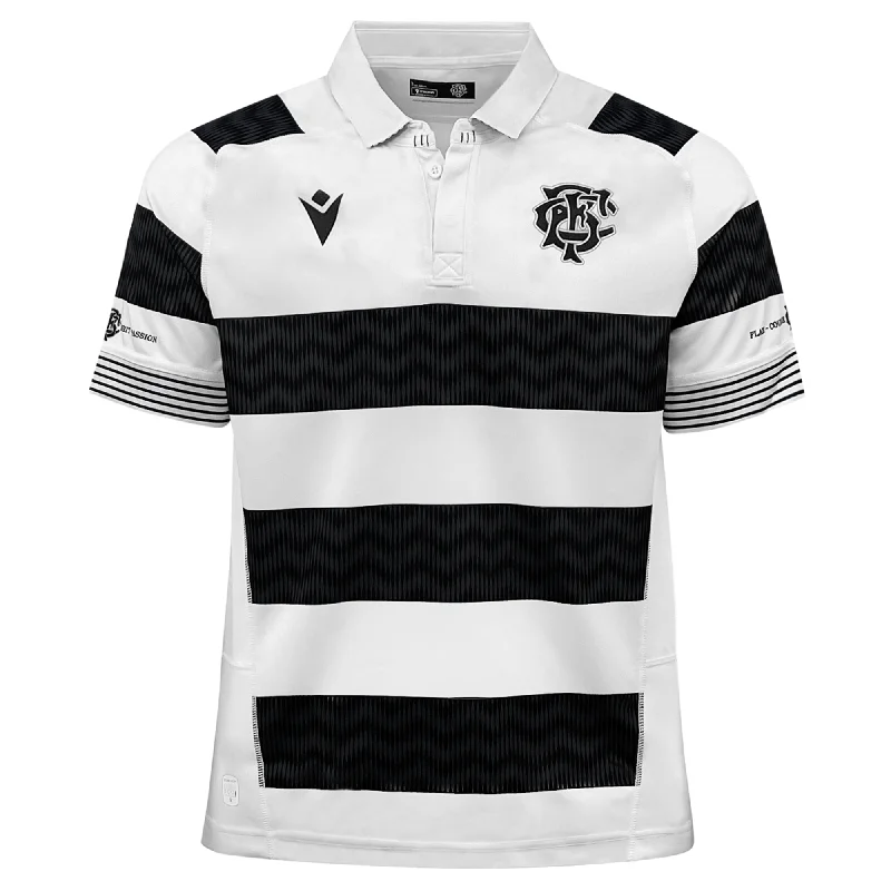 Barbarians 23/24 Replica Jersey by Macron Sporty Men's Athleisure 