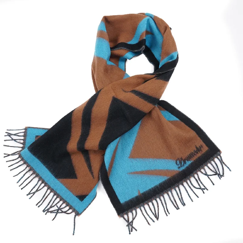 Pop culture - inspired Drumohr Soft Brushed Wool Scarf Hip Men's Retro